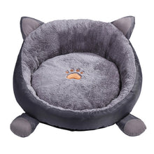 Load image into Gallery viewer, Pet Cat Bed House for Cats Basket Mat Winter Warm Plush Beds Lounger for Cat Panier Pet Bed Products for Cats Cama para Gato